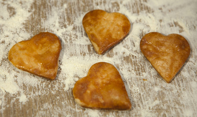 préparation de biscuits d amoureux