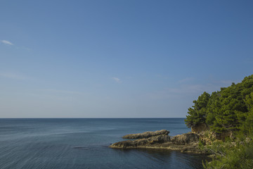 Montenegro. There are many cosy coves on the Mediterranean Sea coast