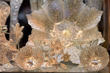 Handicraft made in Esfahan, Isfahan Grand Bazaar, Naqsh-e Jahan Square, esfahan, Iran