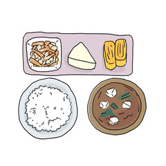 ごはん　イラスト