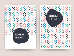 Back to school invitation or greeting card with numbers pattern.  Can be used for posters, flyers, banner, certificate, thank you, anniversary and birthday cards.