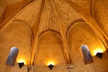 Deckengewölbe im Alcázar de los Reyes Cristianos Cordoba
