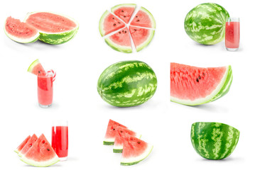 Set of Sweet watermelon