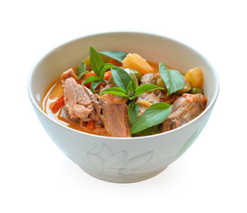 Duck curry ,Thai cuisine
