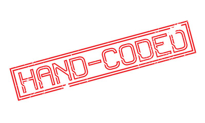 Hand-Coded rubber stamp. Grunge design with dust scratches. Effects can be easily removed for a clean, crisp look. Color is easily changed.