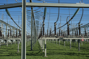 Fototapeta premium Transformer station