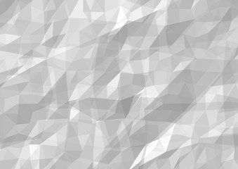 Wrinkled Paper Background - Abstract Textured Illustration, Vector