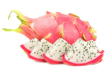 Pitahaya isolated on a white background cutout
