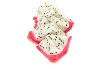 Stenocereus isolated over a white background