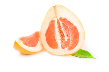 Fototapeta na wymiar Citrus fruit isolated on a white background cutout