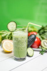 .Healthy milkshake