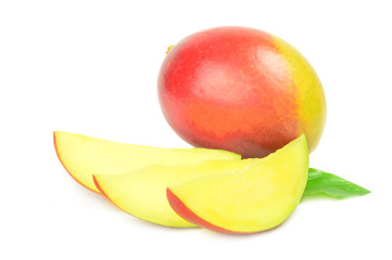 Mango red isolated on a white background