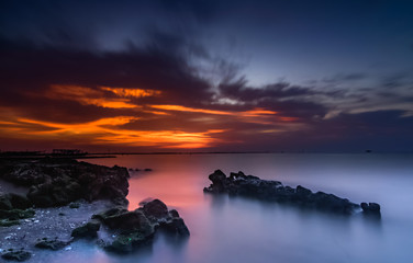Obraz premium Glow Sunset