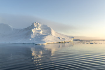 View of iceberg in Ilulissat, Greenland 