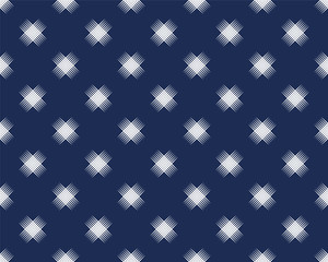 Kasuri pattern_Fabric of japan #Indigo, Vector background