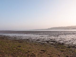 Incredibly Beautiful Shots of the River Beds in Wivenhoe Essex as the Sun Goes Down and the Birds Fly to Alresford