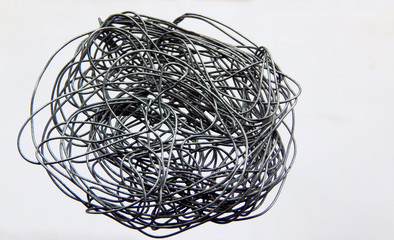 Bundle of metal wire