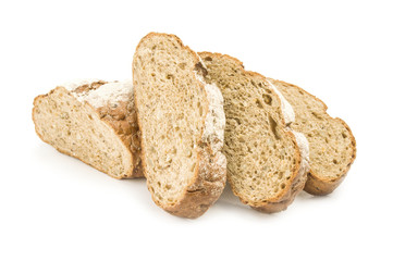 Bakery product isolated on a white background with clipping path