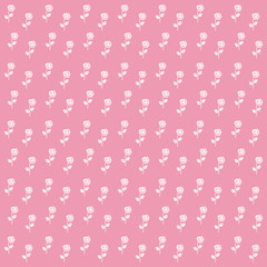 pink flowers background. colorful design. vector illustration
