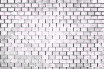Old brick wall, the white surface of the stone blocks