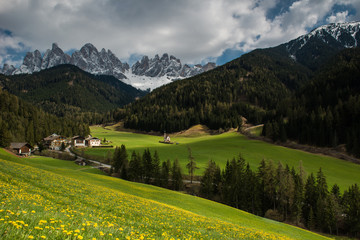 Funes valley