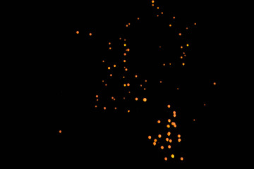 Fabulous Balloons glow in the night sky
