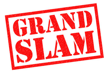 GRAND SLAM Rubber Stamp © chrisdorney
