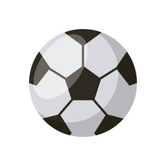 soccer ball icon over white background. vector illustration