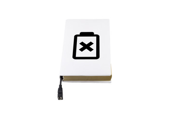 Charging a book connected to USB