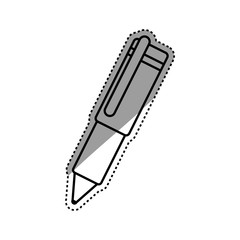 Pen ink isolated icon vector illustration graphic design