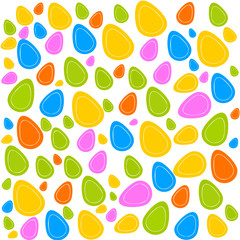 Ostereier Hintergrund 