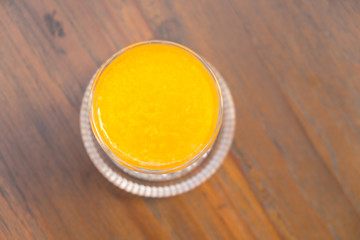 Fresh orange juice