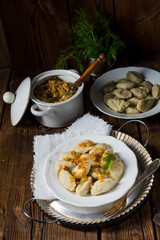 silesian gray potato dumplings