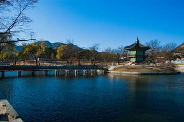 Fototapeta na wymiar Gyeongbokgung (경복궁)