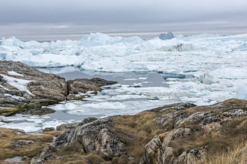 Iceberg, glacier in disco bay, Ilulissat, Greenland