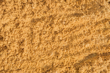 background coarse yellow sand