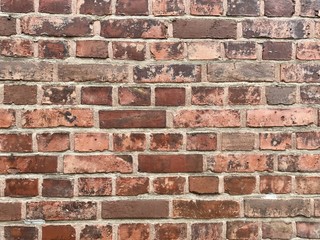 Beautiful rough brick wall texture pattern