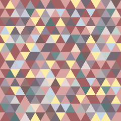 Fototapeta na wymiar Seamless Pattern of geometric shapes