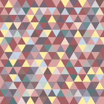 Seamless Pattern of geometric shapes