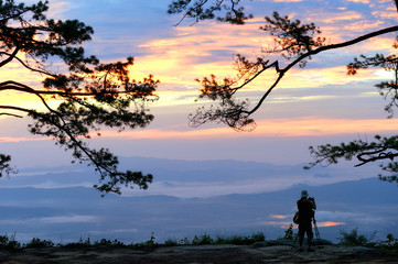 view point at nation park of thailand