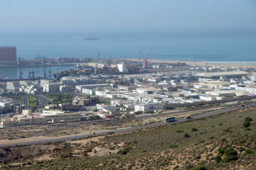 Zone portuaire d'Agadir