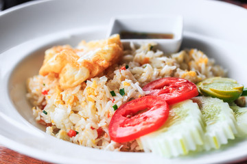 Fried rice in Thai style