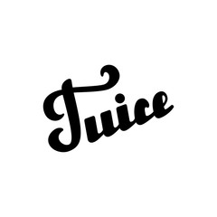 Juice hand written lettering