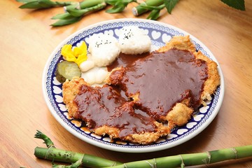 Pork cutlet  . 돈까스. 포크커틀릿