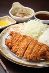 cheese tonkatsu.