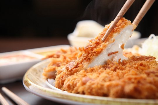 Cheese Tonkatsu.