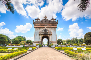 Patuxai literally meaning Victory Gate or Gate of Triumph, formerly the Anousavary or Anosavari...