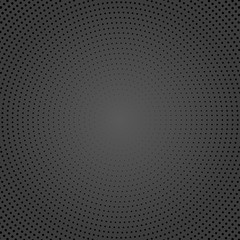 Geometric modern vector pattern. Dark ornament with dotted elements. Geometric abstract pattern