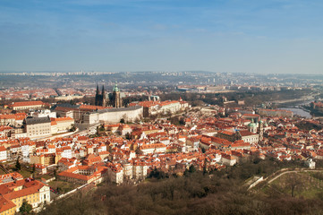Obraz premium Panorama of Prague