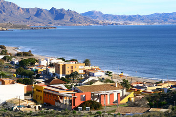 Obraz premium Puntas de Calnegre sue la Costa Calida en Espagne